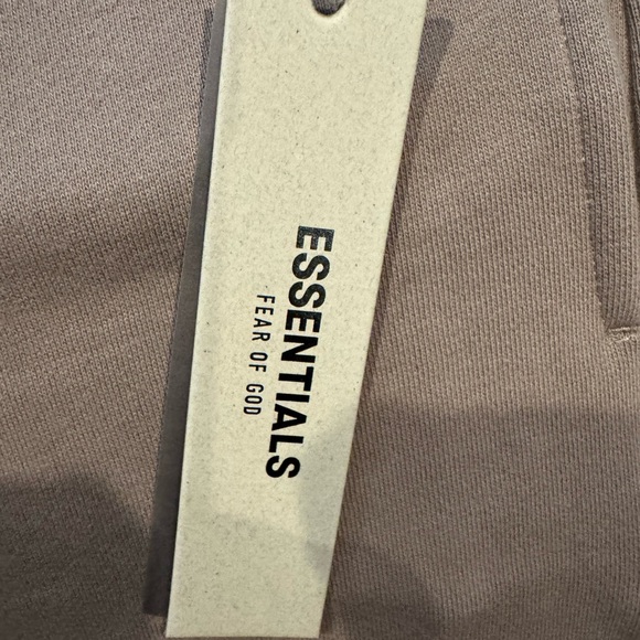 Fear of God Essentials Hoodie and Sweatpants Set in Desert Taupe - Picture 3 of 8